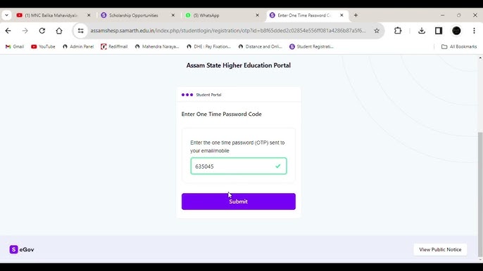 How To Recover Username On Samarth Portal