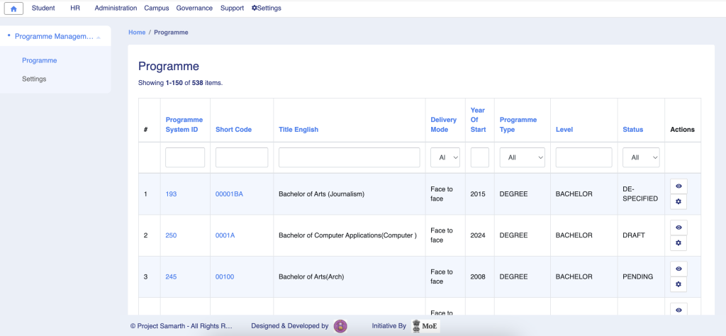 Why Is Samarth Portal Called A Student Information System