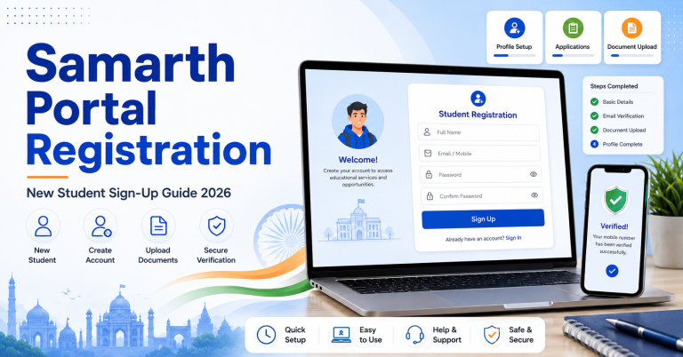 Samarth Portal Registration 2026: New Student Sign-Up Guide